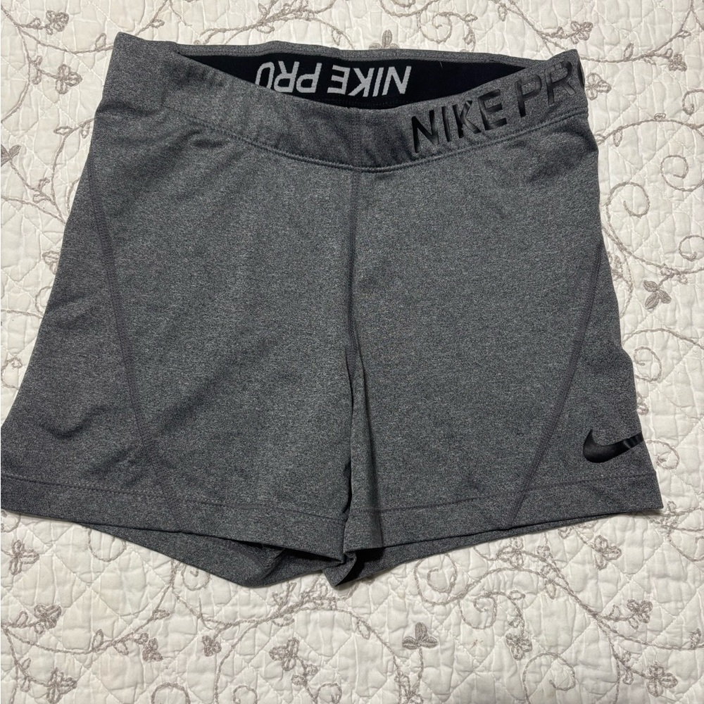 Nike Pro Women's Gray Shorts